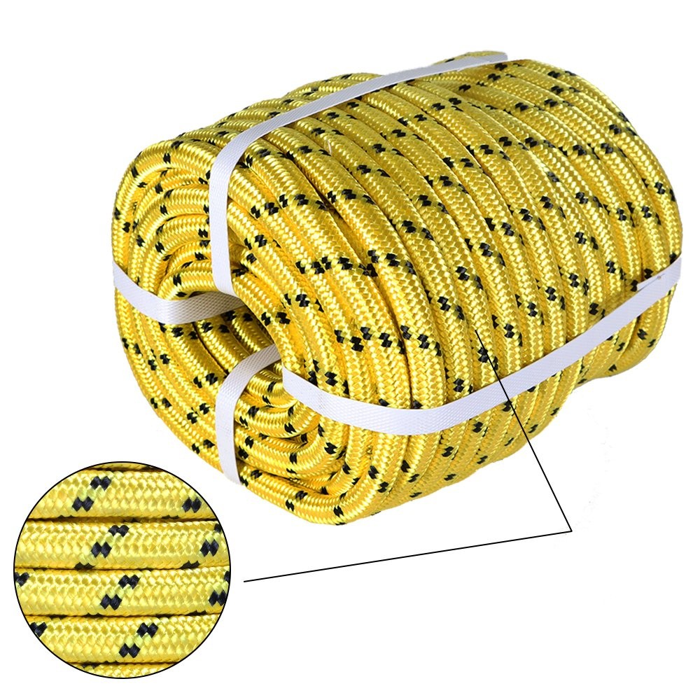 1/2"x200' Heavy Duty 5500Lbs Breaking Strength Braid Polyester Rope US