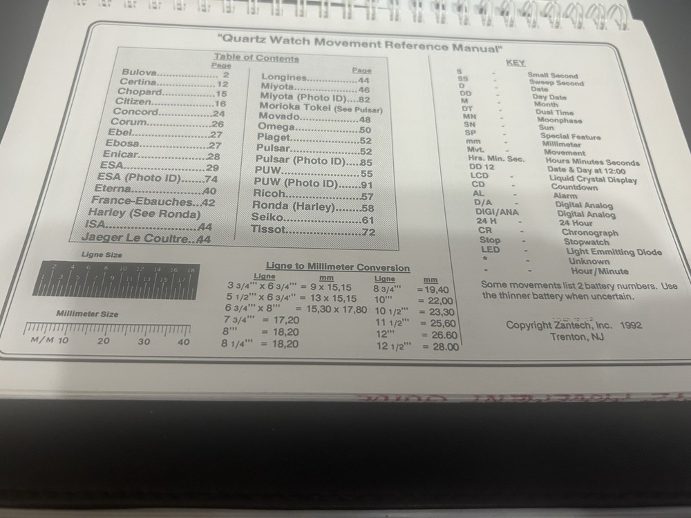 Quartz Movement Reference Manual