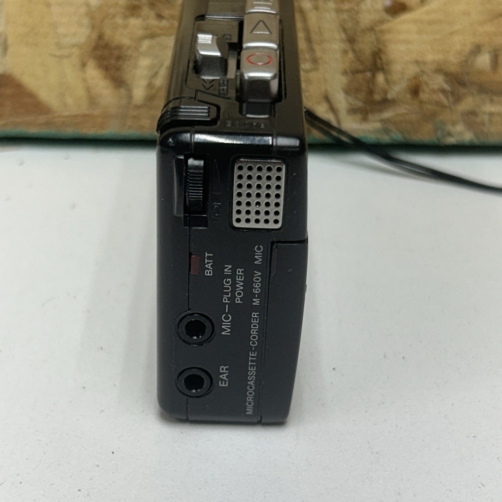 Sony M-660V VOR Micro-Cassette Recorder