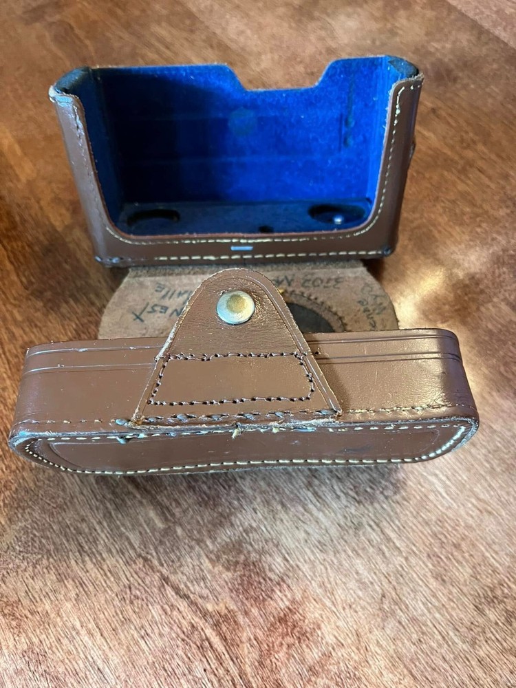 Argus C3 Brick 35mm Rangefinder Camera with Cintar Lens, Flash, and Case