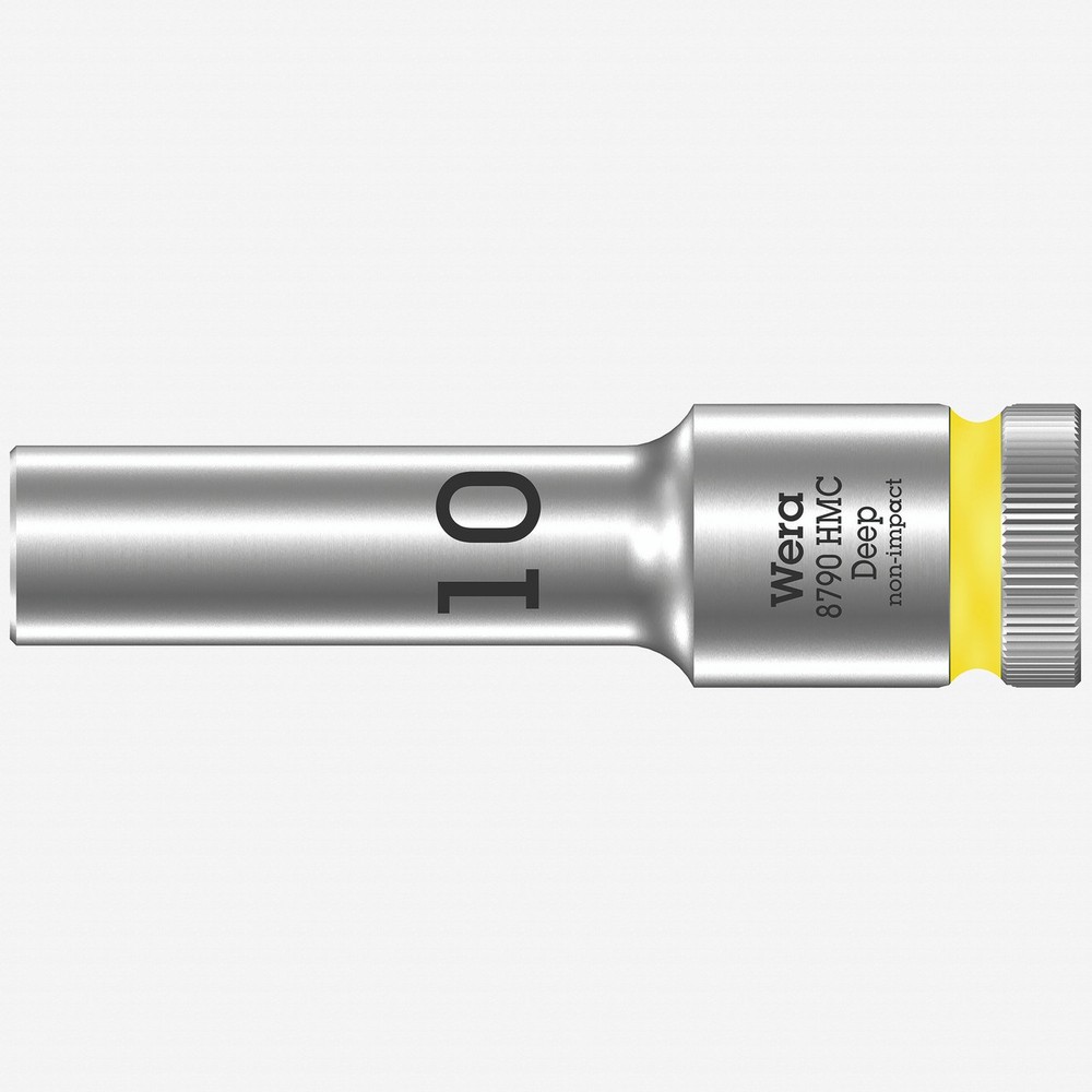 Wera 004550 Deep Socket, 10 x 1/2"
