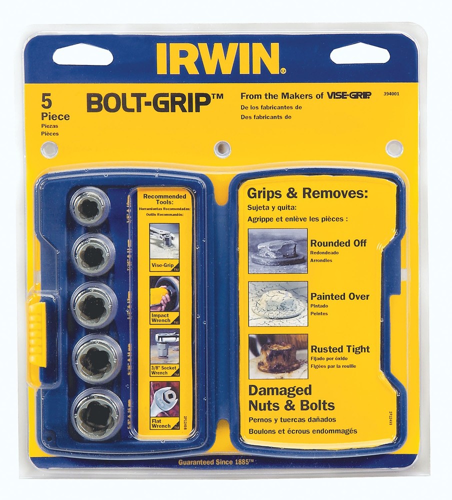 5-pc BOLT-GRIP Base Set AHN-394001 Brand New!