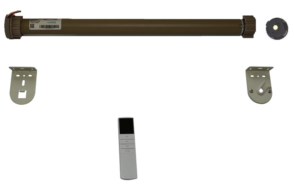 Customized RF Remote controlled Motorized Electric solar mesh roller Shades