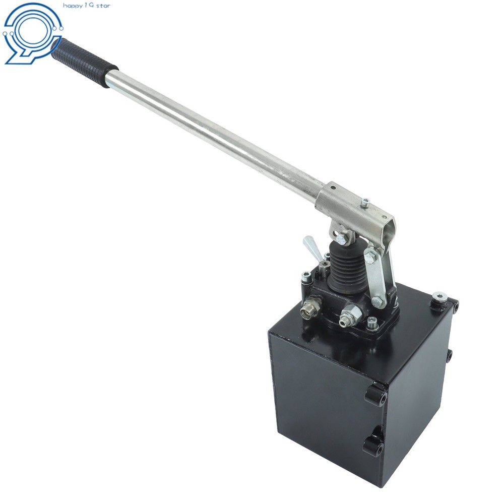 Double Acting 2.7CID Manual Pump Hydraulic With Valve 5 Quart
