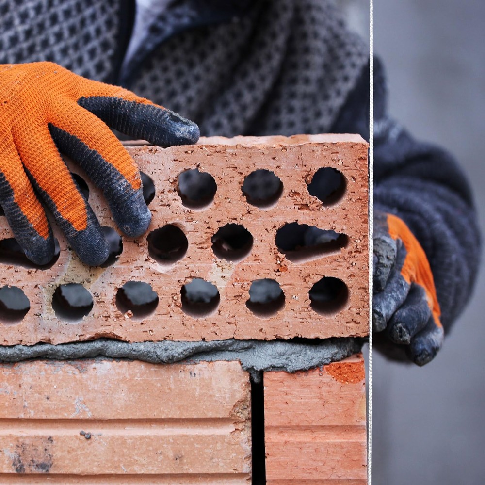 6 Roll Mason String Line #18, 500 ft Nylon Braided Construction String Line, ...