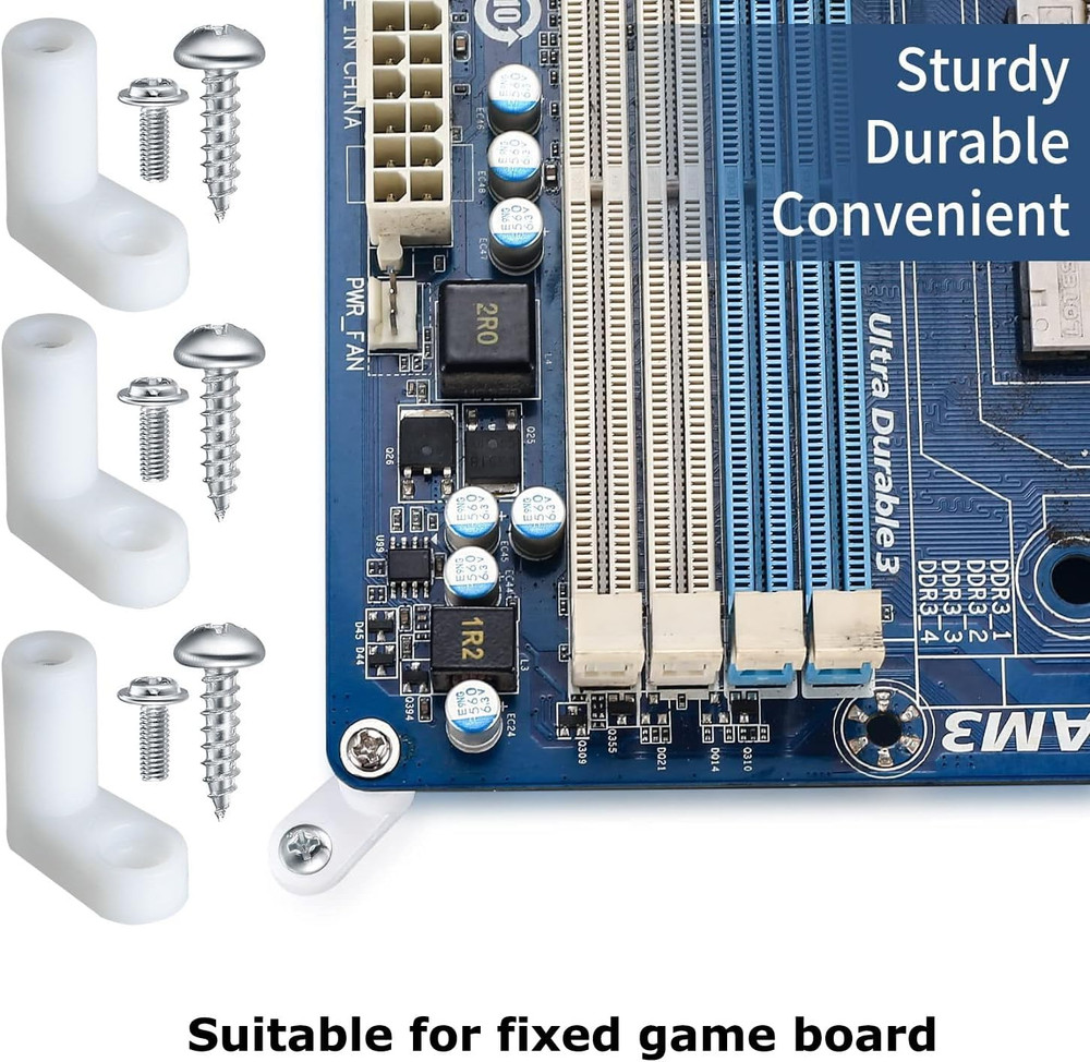 20PCS Circuit Board Standoff Mounting Hardware for Arcade Game Boards