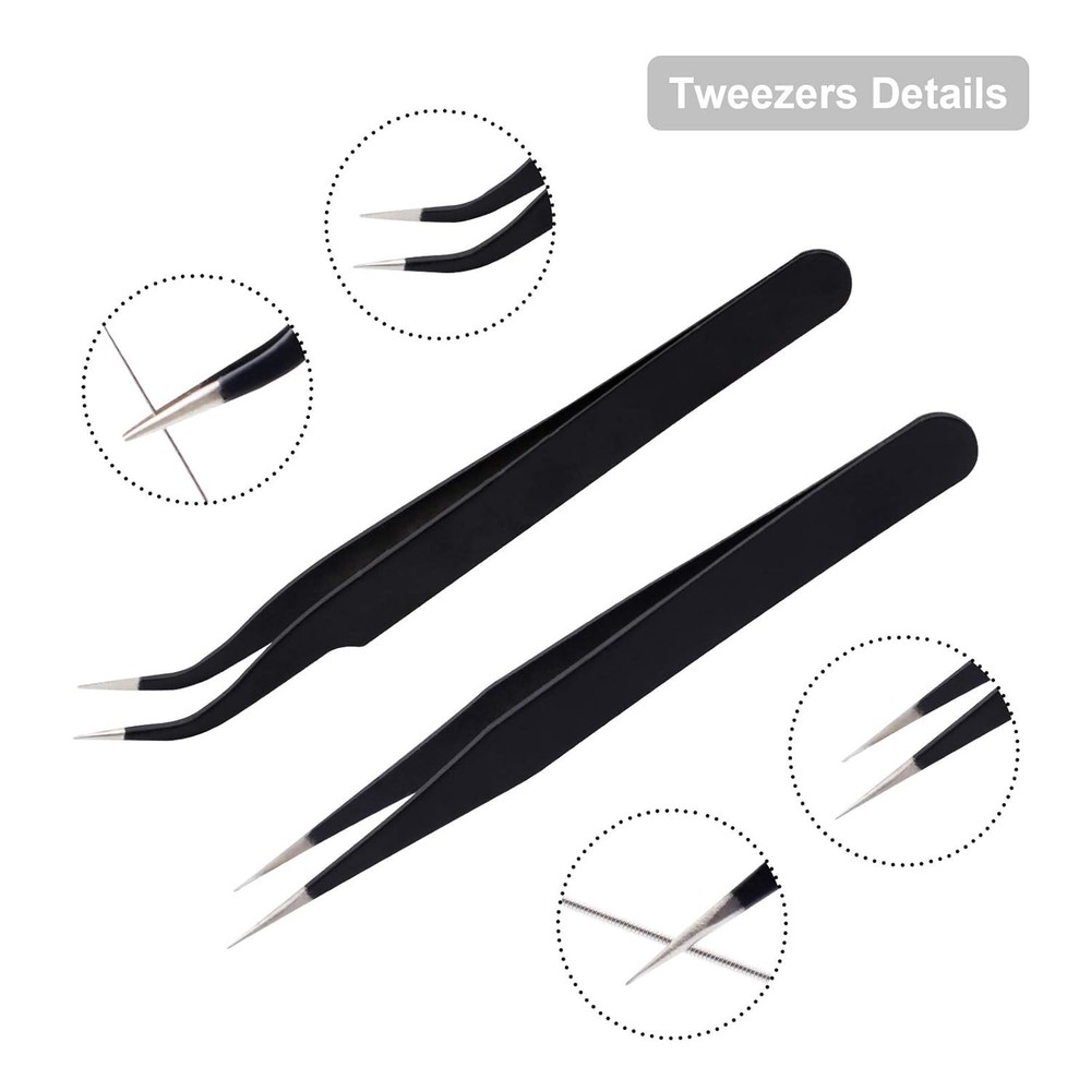 Complete 3D Printer Nozzle Cleaning Set - 13 Tools Including Copper Wire Brush