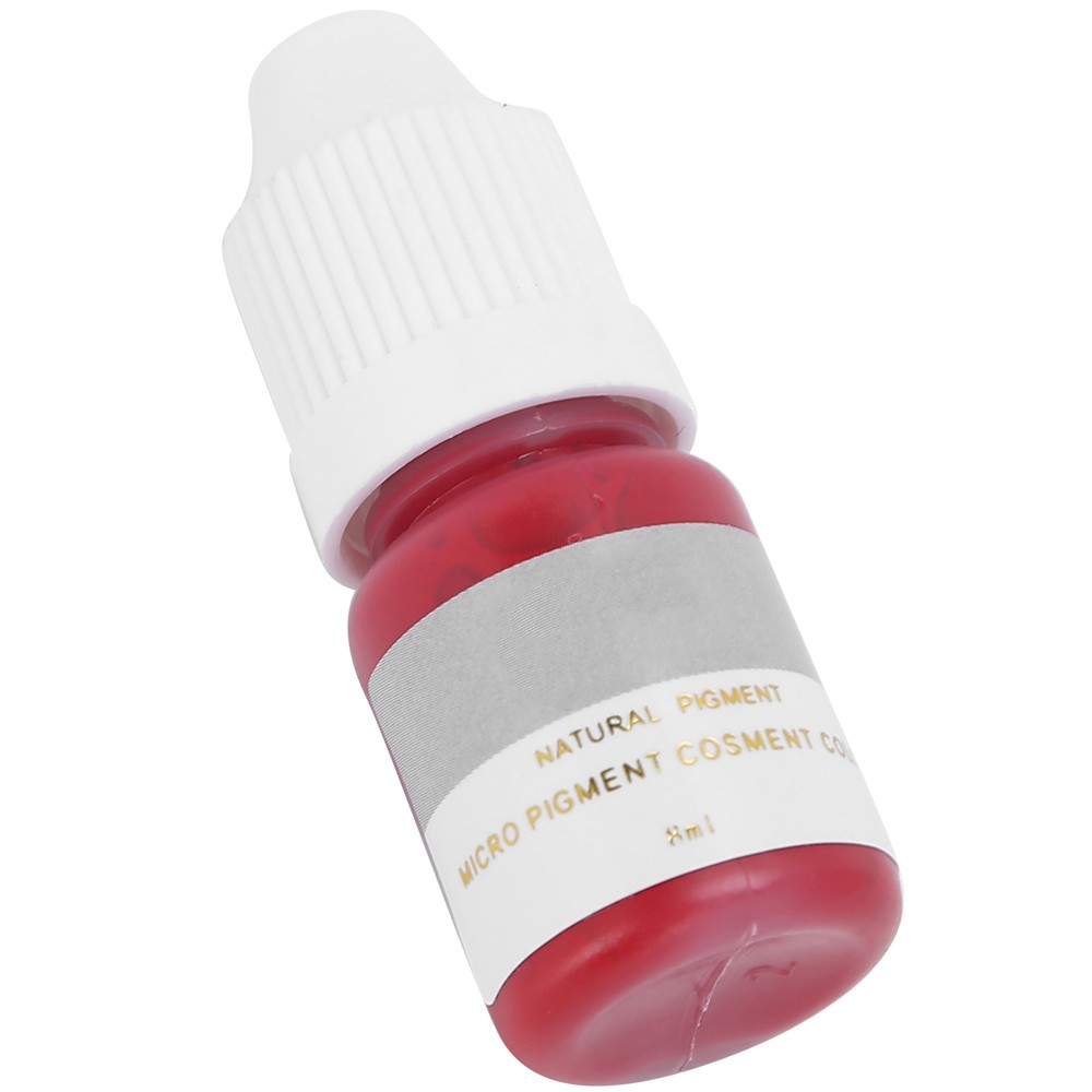 (Rose Red )Fast Coloring Lip Tattoo Ink Practice Microblading Pigment Access