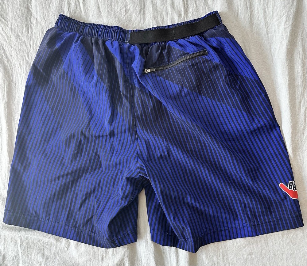 Zoot Men's Blue Athletic Running Shorts, Size Medium
