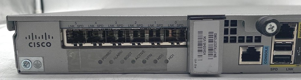 CISCO ASA5545 ASA5545-X ADAPTIVE SECURITY APPLIANCE