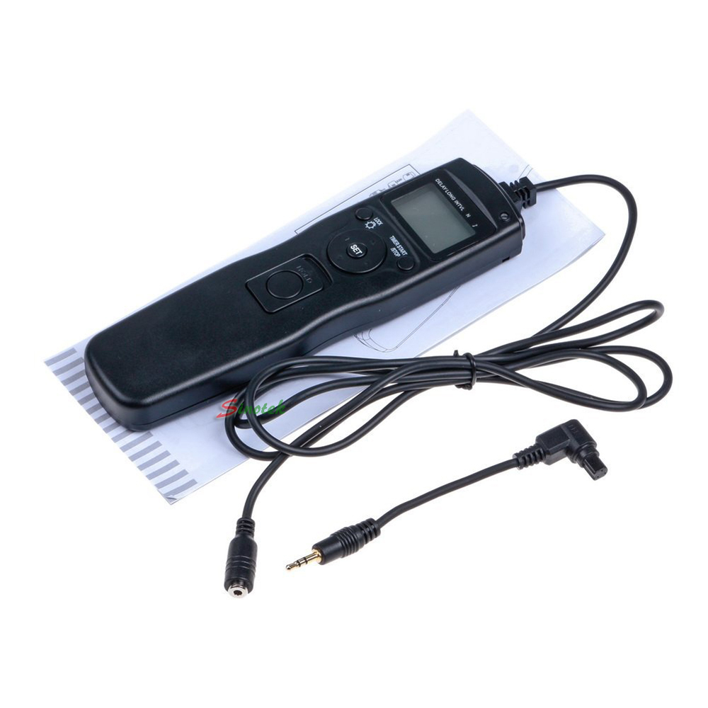 Intervalometer Timer Remote Control Shutter for Canon 7D 5D 5DII 5DIII 5D2 5D3