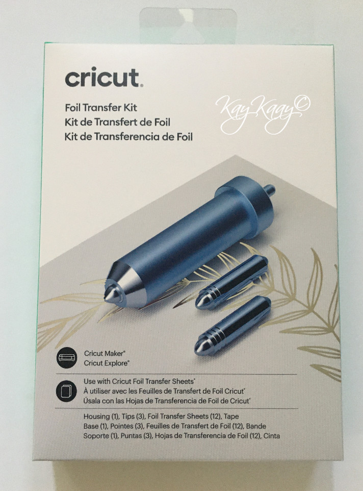 NEW Lot Cricut FOIL TRANSFER KIT Tools + 60 Transfer Sheets -67 PIECES TOTAL!