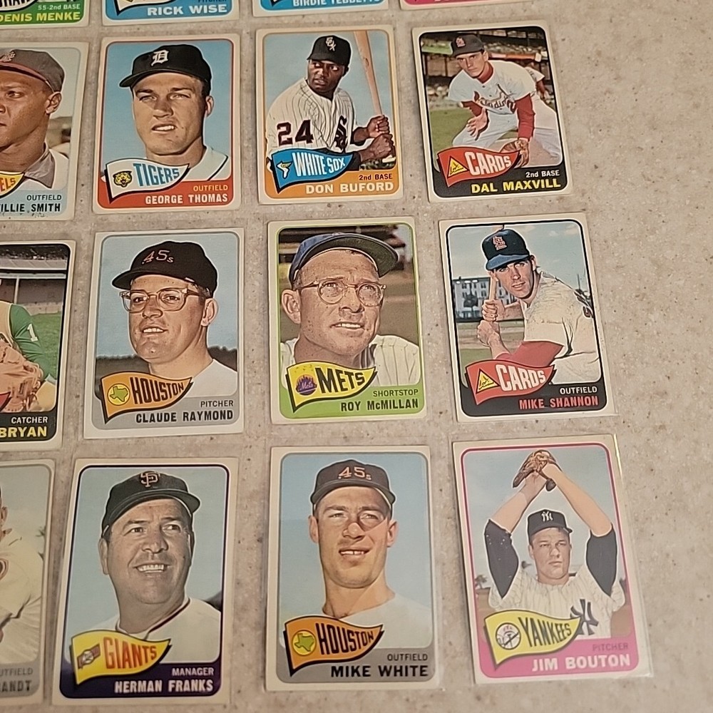 1965 Topps Baseball Your Choice
