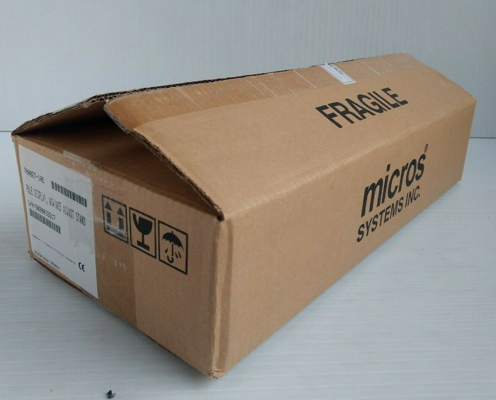 Micros POS Rear LCD Customer 6" Pole Display for WS4 & WS5 Terminal 700827-105