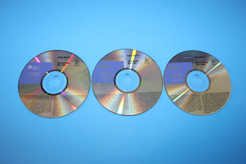 Sun Microsystems Ultra Pack 3D Graphics 2D Imaging & Digital Media Software