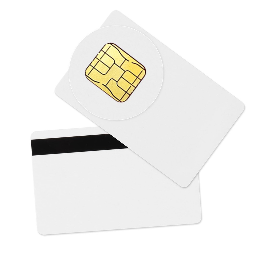 Java Smart Card J3R180, Replace J2A040 Chip, UNFUSED, 2 Track Magnetic Stripe