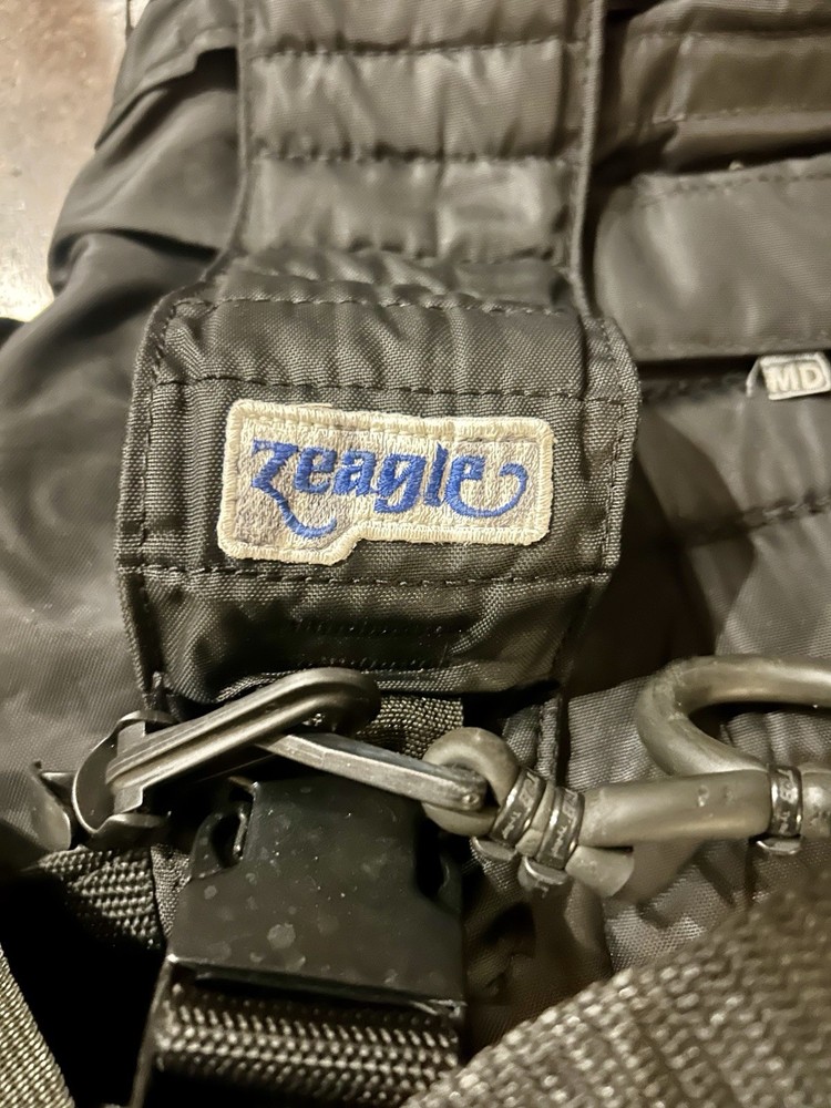 Zeagle Buoyancy Compensator Black Scuba Diving BCD