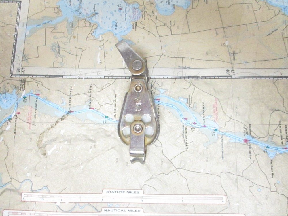 Schaefer 1-1/8" Sheave Single Block