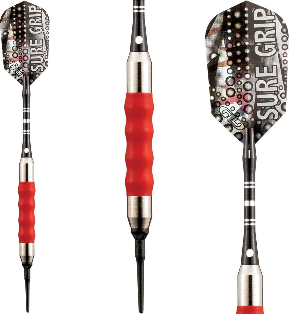 Viper Sure Grip Soft Tip Darts, Red, 18 Grams