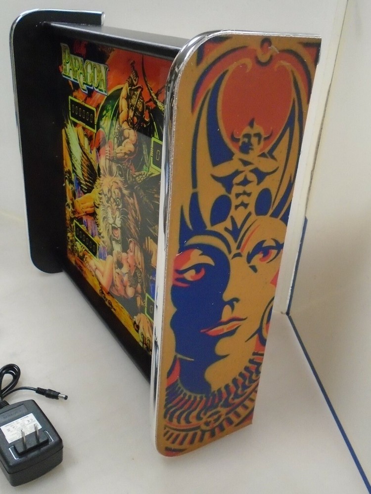 Bally Paragon Pinball Head LED Display light box