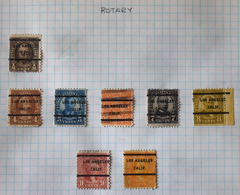 Nice Collection of US Precancel Stamps