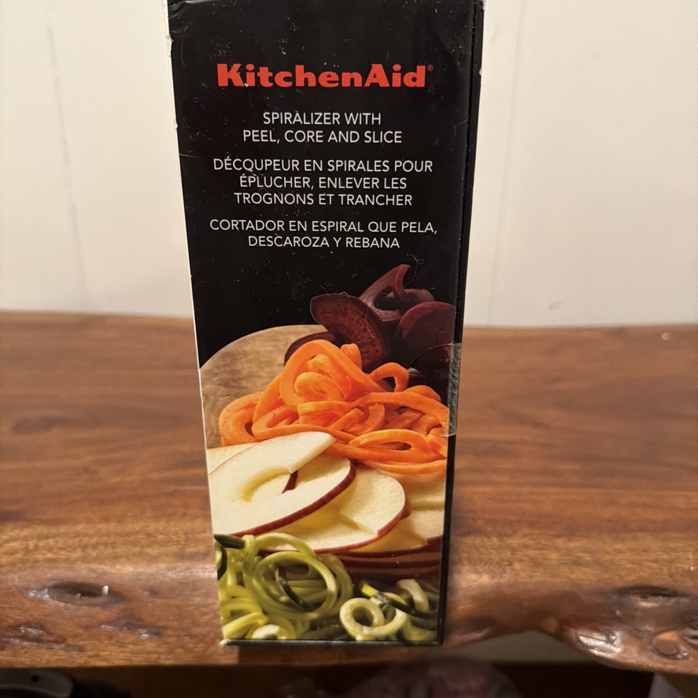 KitchenAid Spiralizer Plus Peel Core Slice Stand Mixer Attachment New Sealed box