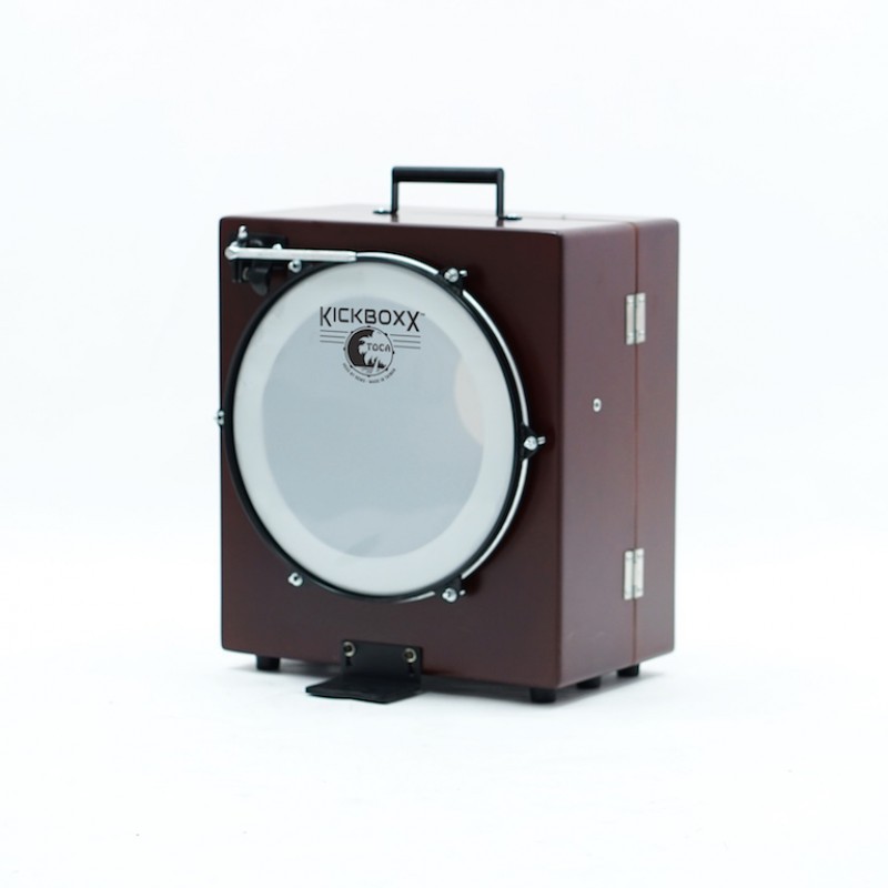 Toca Kickboxx Suitcase Travel Portable Practice Drum Set