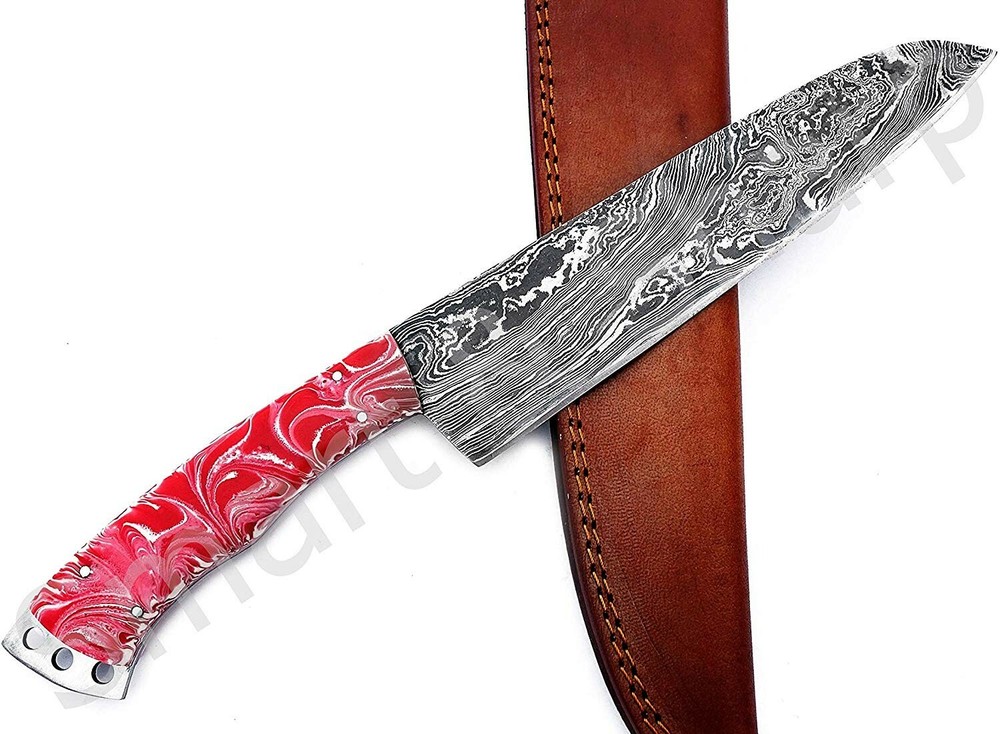 Custom Handmade Damascus Chef Knife/Kitchen Knife SS-17145