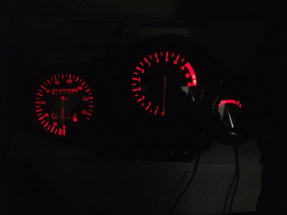 led clock upgrade kit lightenUPgrade WHITE CBR900rr 94 -97