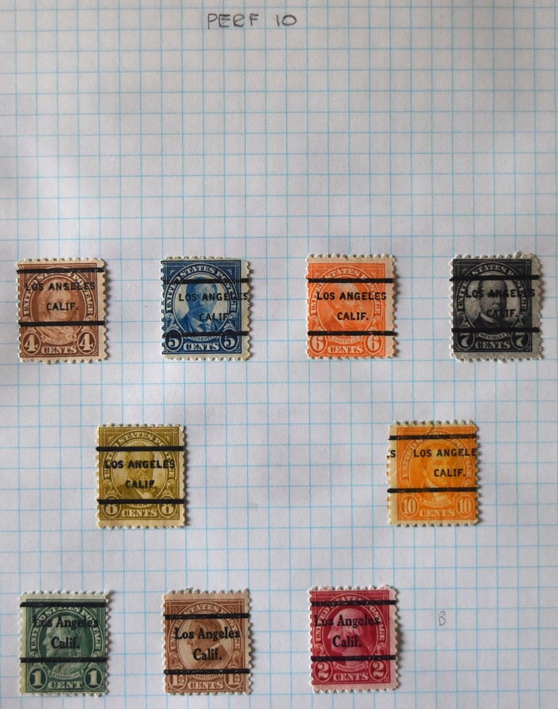 Nice Collection of US Precancel Stamps