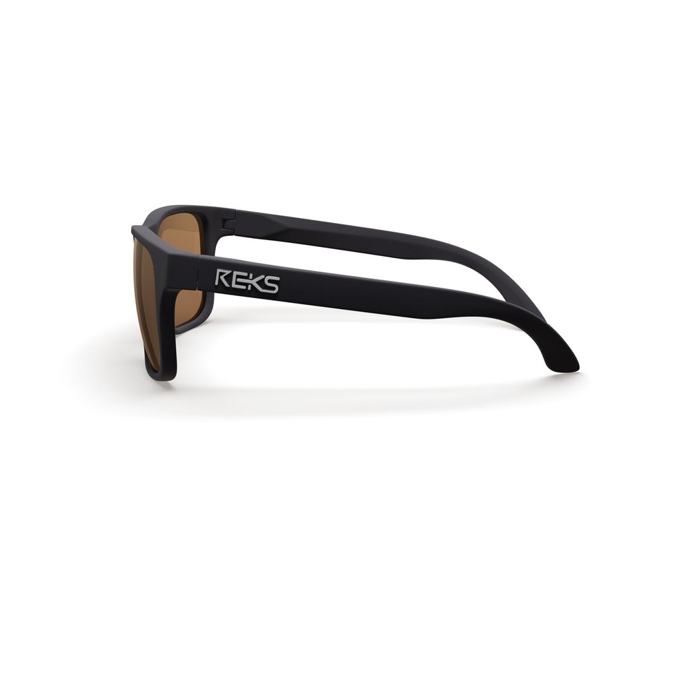 REKS Polarized Sport Sunglasses - Unbreakable frame Brown