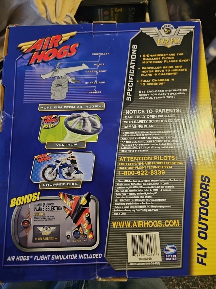 Air Hogs Holograms Sky Flashers RC Plane