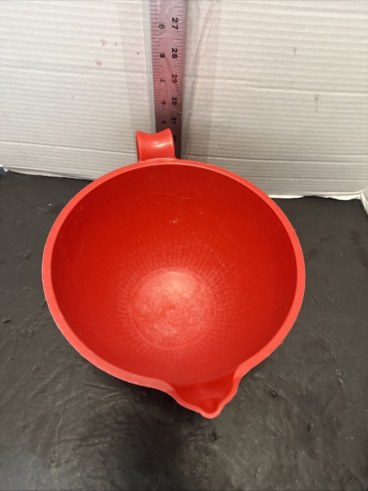 Nordic Ware Better Batter Bowl, Red,10 Cups Used