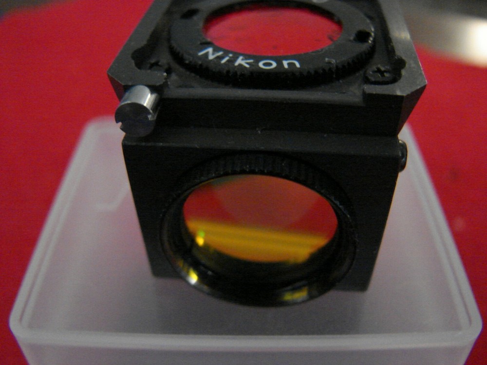 Nikon Fluorescence G-2A Filter Cube (DM580, 590 nm Barrier Filter)