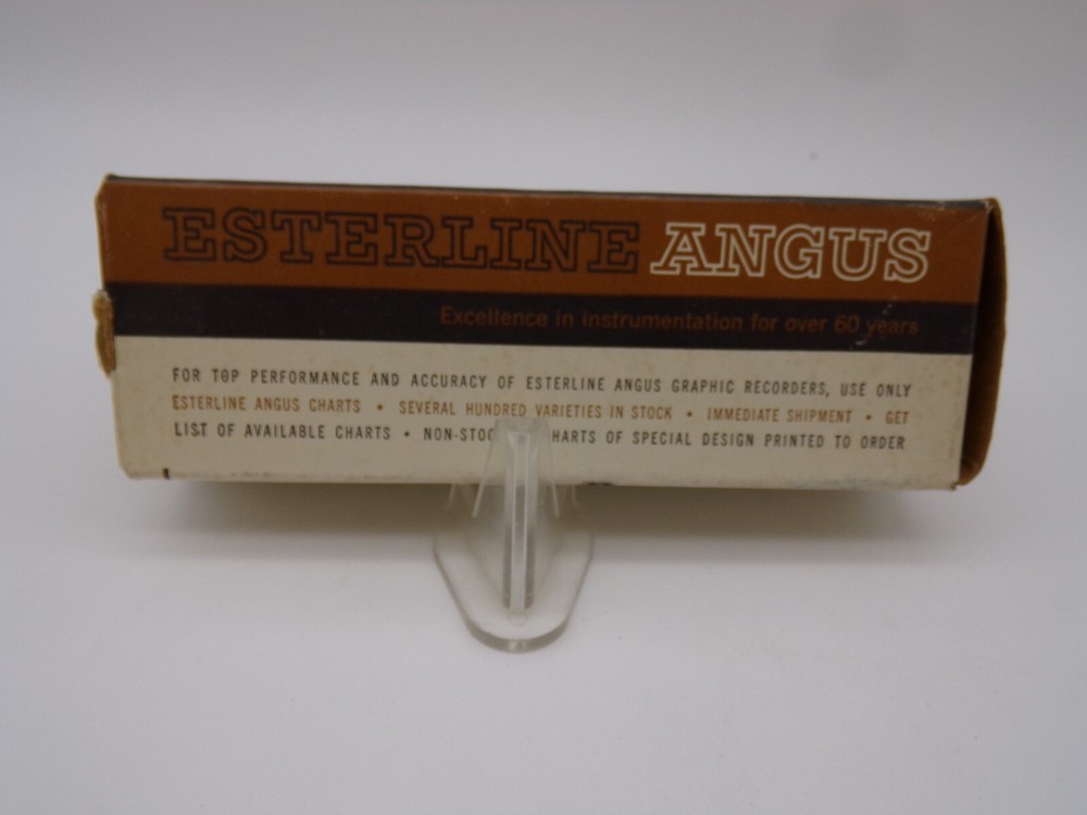 Three Rolls of Esterline Angus Graph Paper