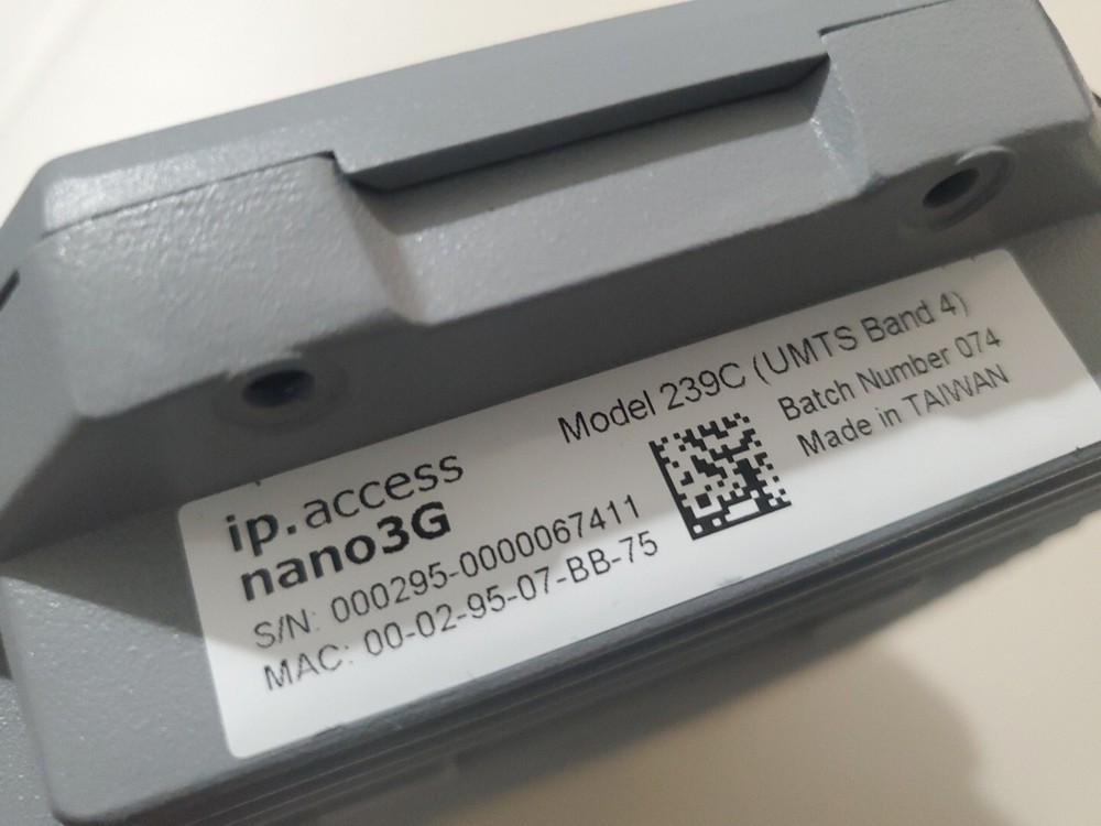 ip.access Nano3G AP Access Point Module (UMTS Band 4) - Model 239C