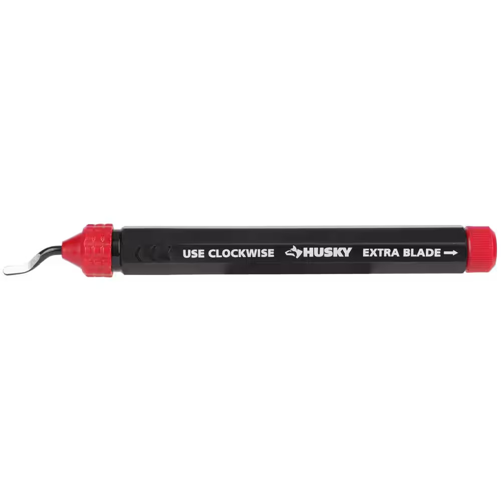 Swivel Blad Deburring Tool with Quick Release Cap and Blade Storage