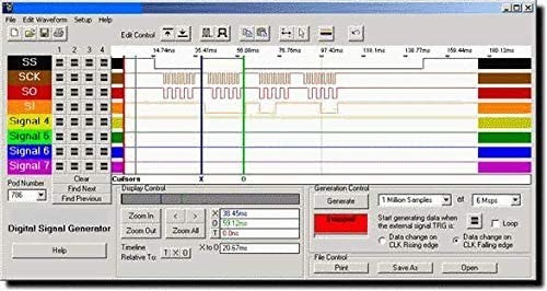 USB Logic Analyzer 24MHz 8 Channel FOR UART SPI I2C Debug