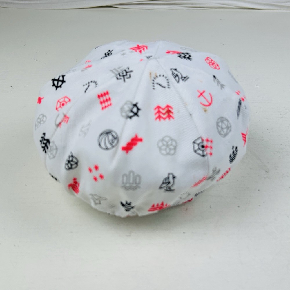 Rapha RCC Cap Cycling Hat Pink White Black One Size Fits Most