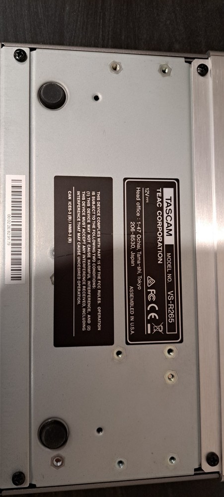 TASCAM VS-R265 4K UHD Video Streamer Encoder Decoder Recorder H.265 HEVC HDMI Po