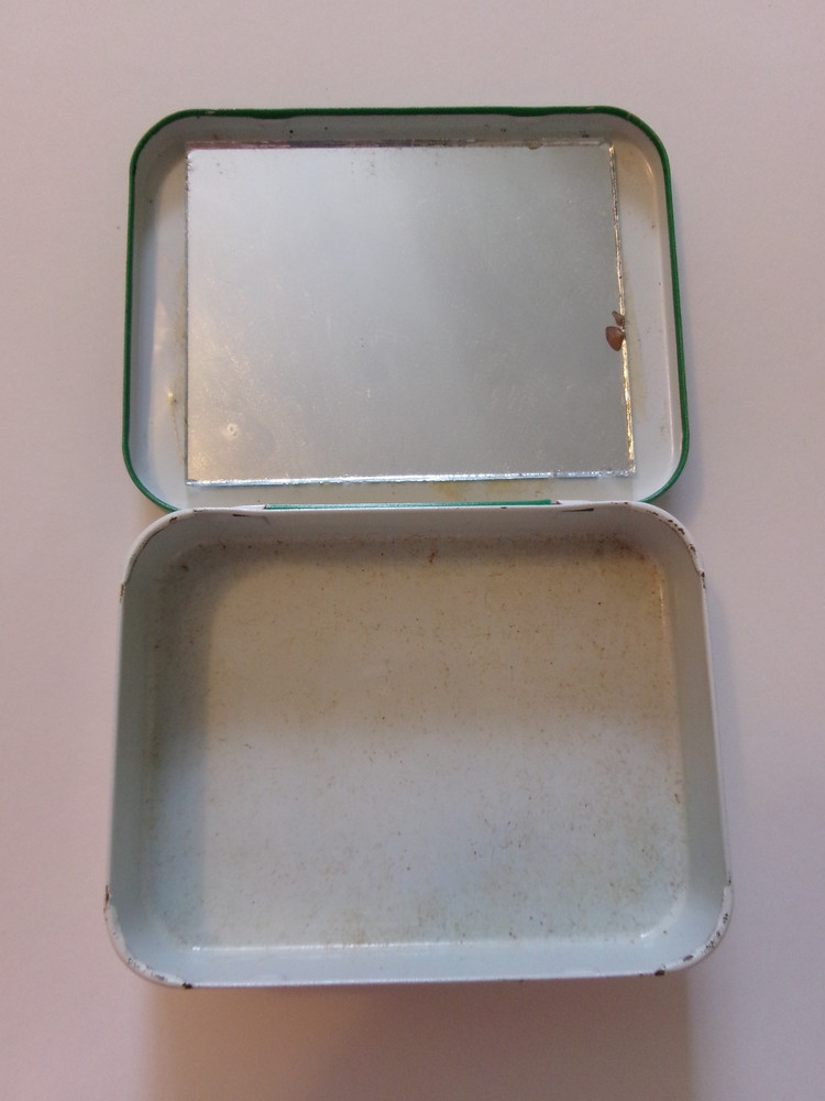 Dilbert Accomplish-Mints Intense Peppermint Mints Canister Metal Tin Box Empty