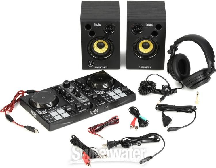 Hercules DJ DJLearning Kit MK2 Complete DJ System for Beginners