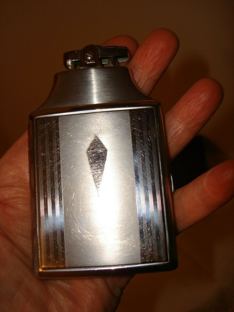 VINTAGE COLLECTIBLE All ORIGINAL RONSON CASE CIGARETTE CASE LIGHTER POUCH BOX