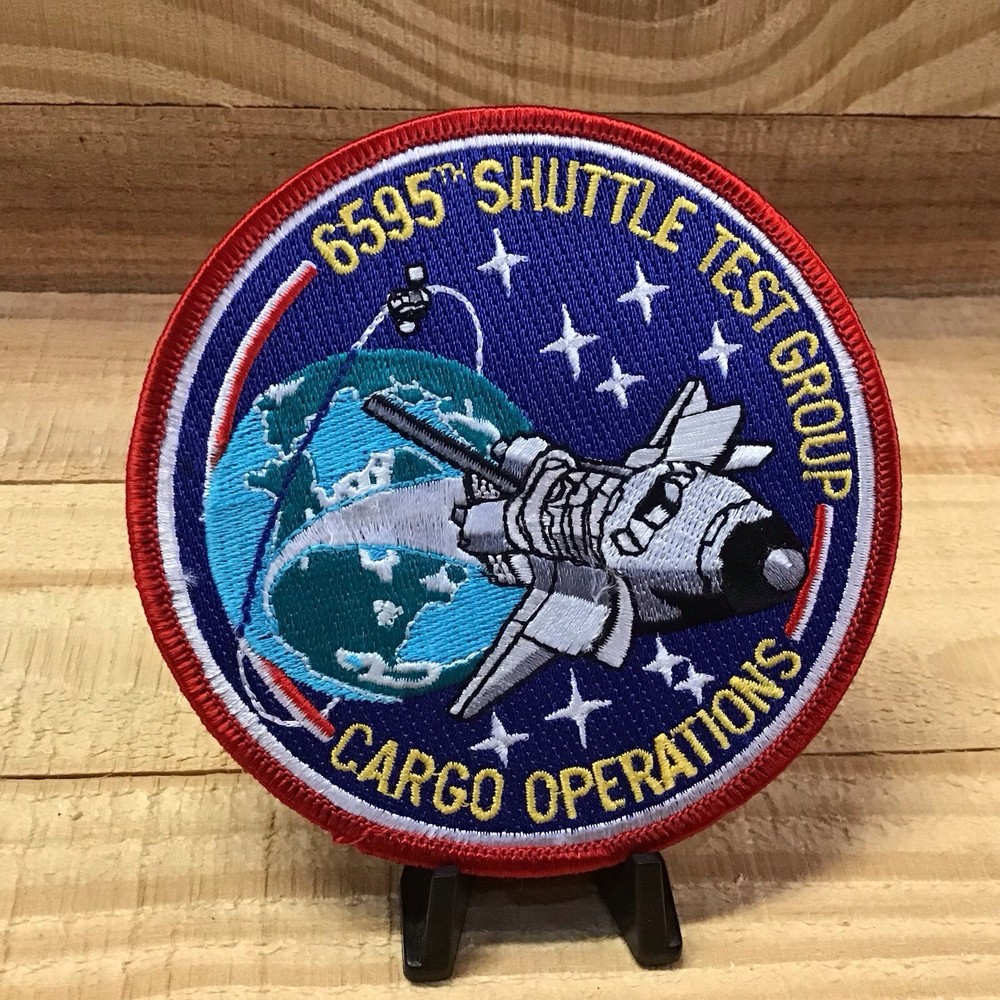 6595th Shuttle Test Group And 6595th Shuttle Test Group Cargo Operations Patches