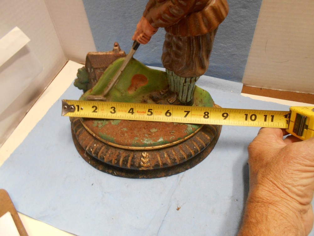 CAST IRON UPPER DECK GOLFER DOOR STOP