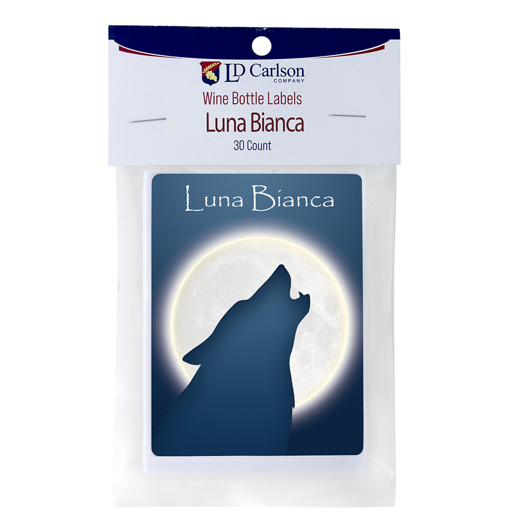 Luna Bianca Wine Labels
