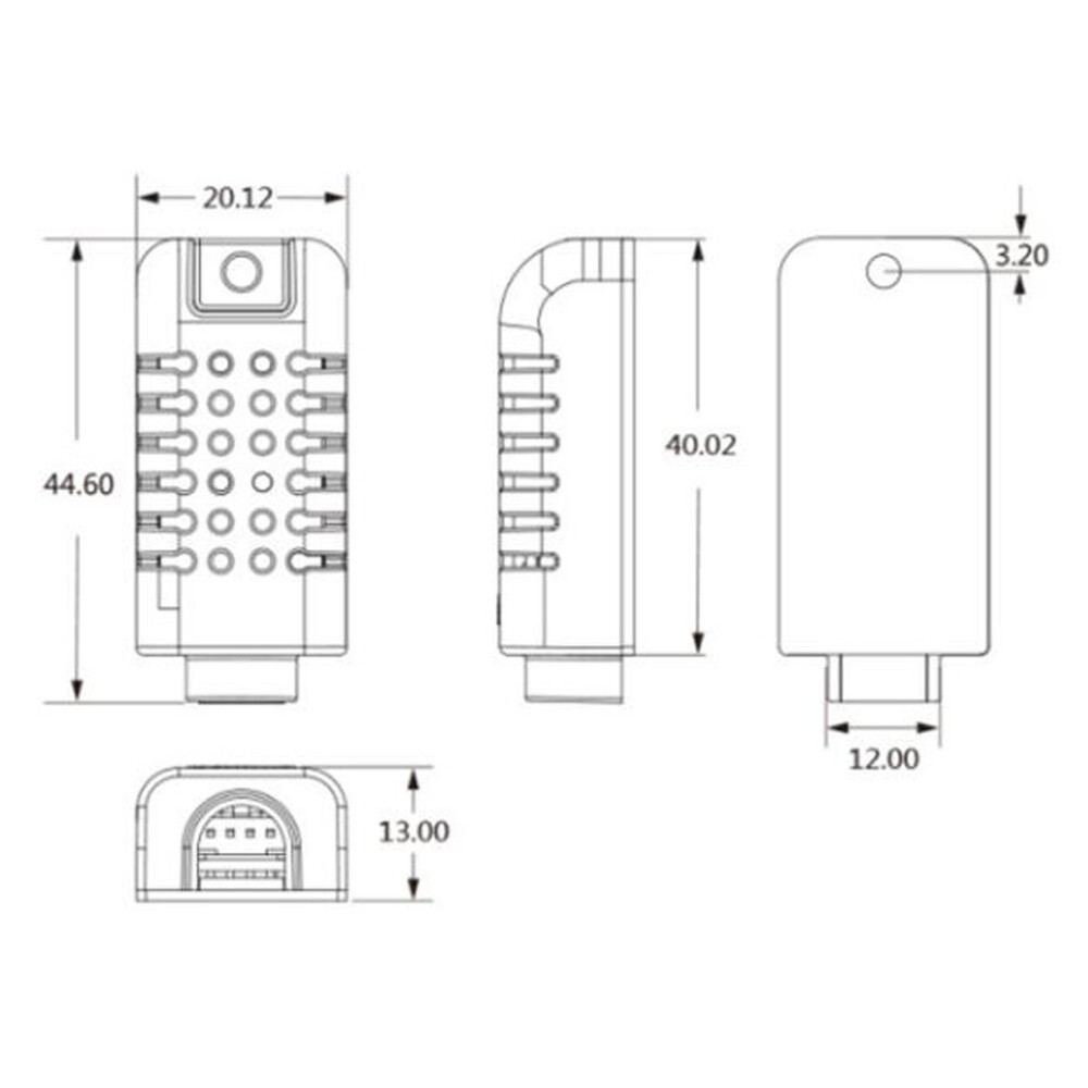 AM1011A Temperature Humidity Sensor Capacitive Module Analog Signal Output