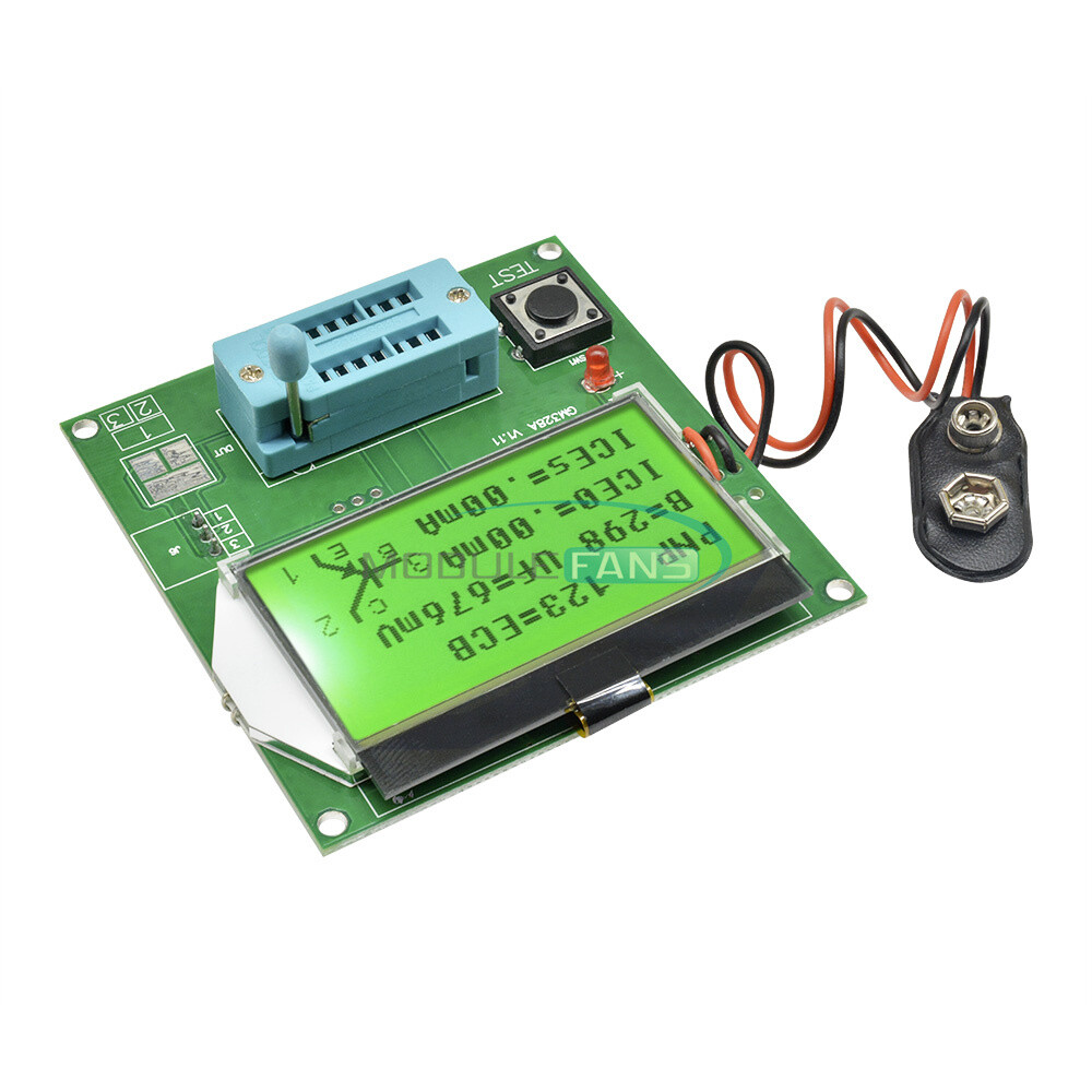 LCD GM328A Transistor Tester Meter Frequency Square Wave Generator MF