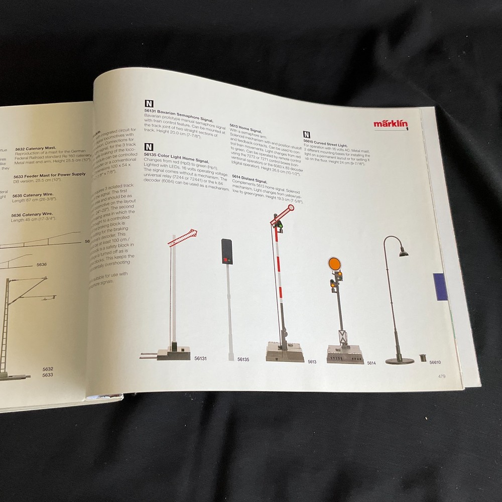 1997/98 E Complete Program MARKLIN HO TRAIN CATALOG & PRICE GUIDE - Good Cond.