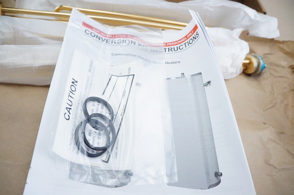 New Apcom AO Smith Conversion Kit 9003365005 480V AC (3) Elements Convert ShpsFR